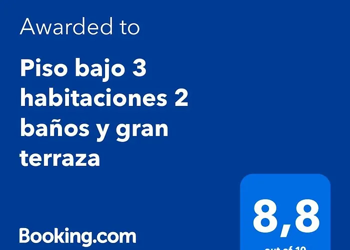 Piso Bajo 3 2 Banos Y Gran Terraza * Dénia
